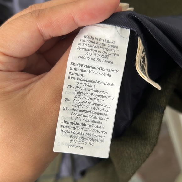 NWT Madewell Larsen blazer windowpane green size XXS - Picture 5 of 7